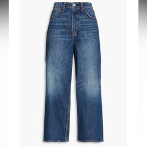 Rag & Bone Maya cropped high rise wide leg jeans 29